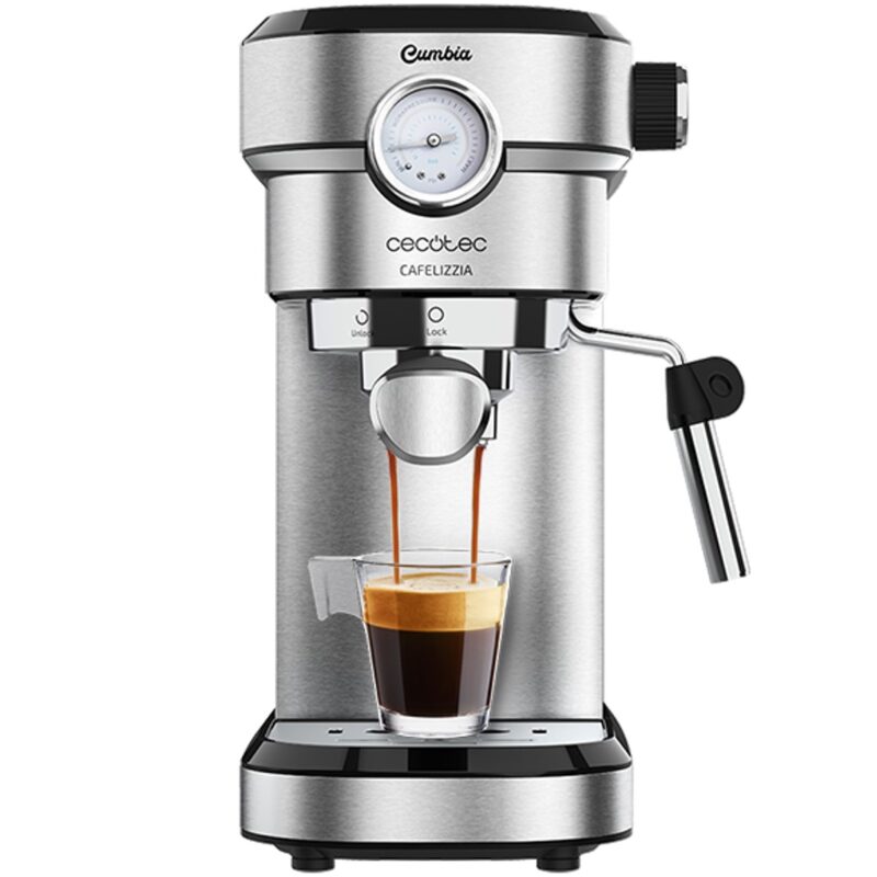Cafetera expreso Cecotec Cafelizzia 790 steel pro 20 bares 1350W 1.2L