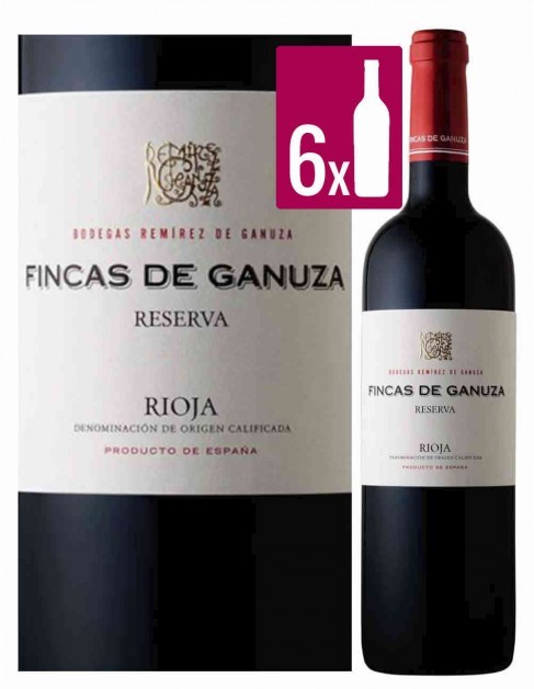 Fincas de Ganuza Reserva (caja de 6 botellas)