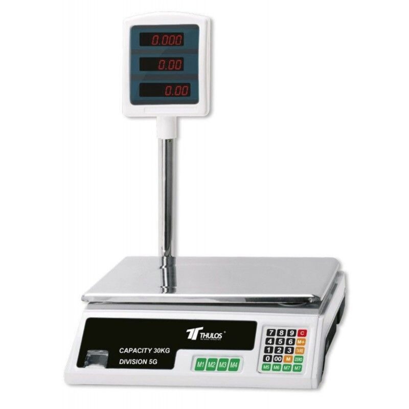 Báscula de cocina digital Thulos TH-BD30 carga máxima 30KG batería recargable