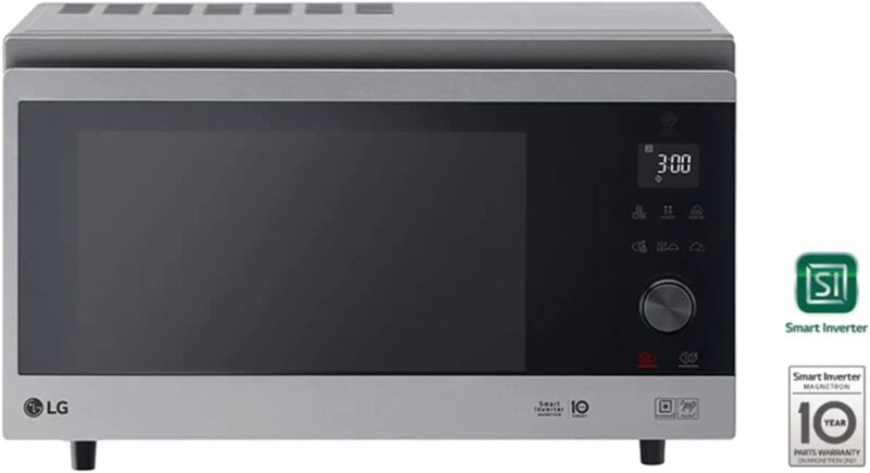 Microondas LG MJ3965ACS 39L 1100W acero inoxidable smart inverter