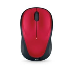 Mouse ratón Logitech M235 óptico wireless inalámbrico rojo
