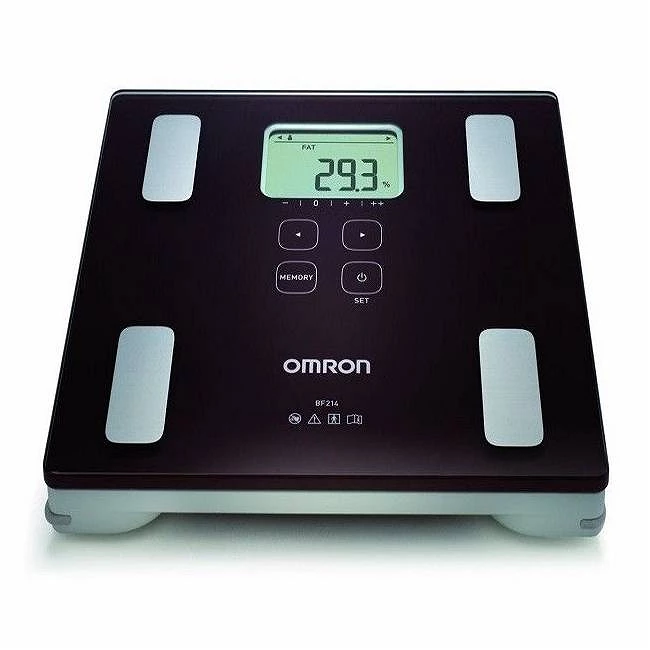 Báscula y medidor de grasa corporal Omron BF214