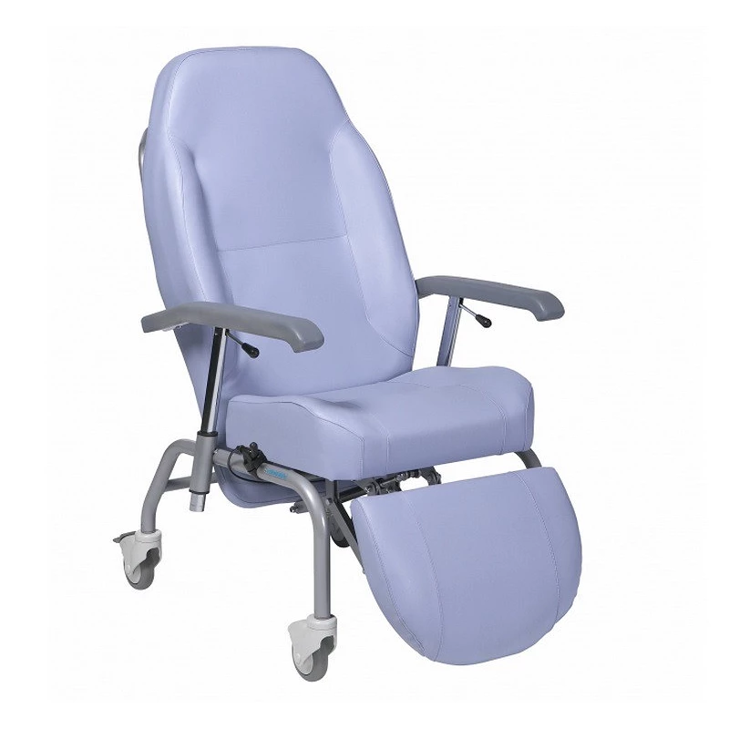 Sillón de descanso Normandie con respaldo reclinable y reposapiés elevable