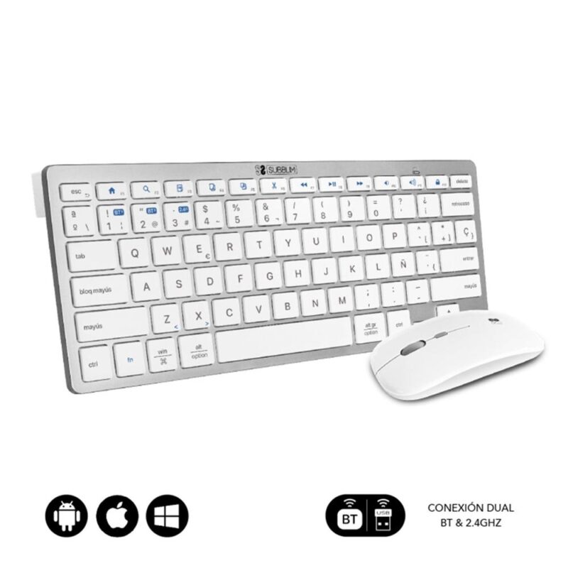 Teclado + Ratón subblim subkbc-OCO010 inalámbrico - DSP0000021613