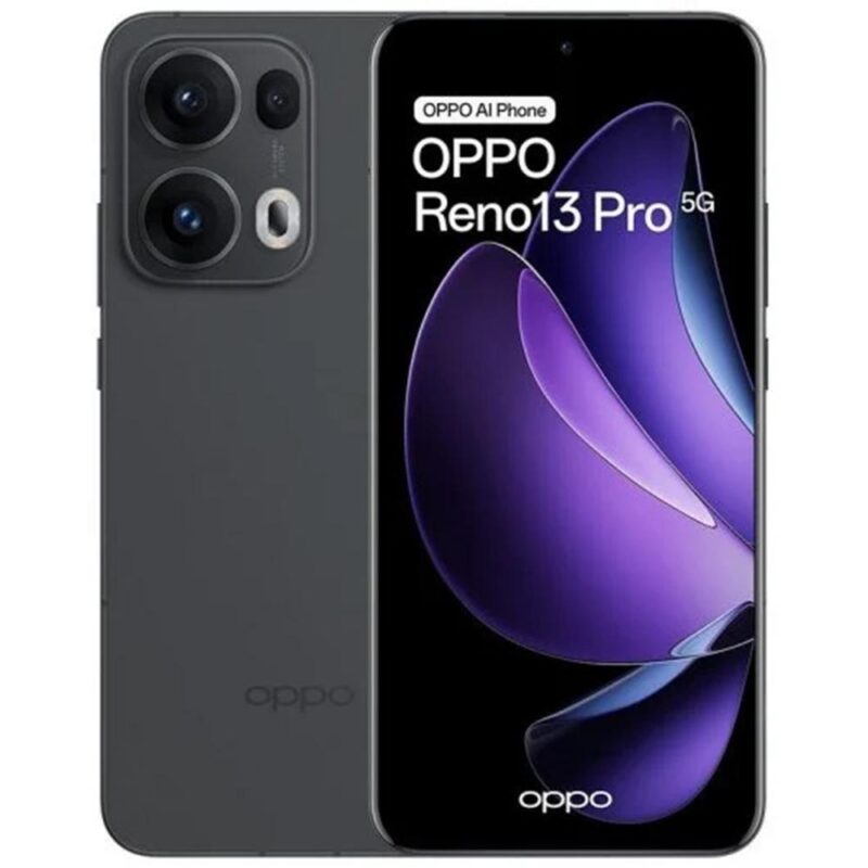 Teléfono smartphone Oppo reno 13 pro 5G 12GB gris.