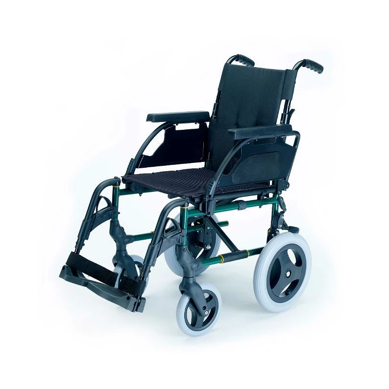 Silla de ruedas de acero no autopropulsable Breezy Premium