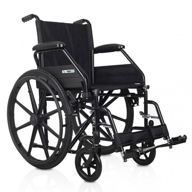 Silla de ruedas de acero plegable PC20-PC21