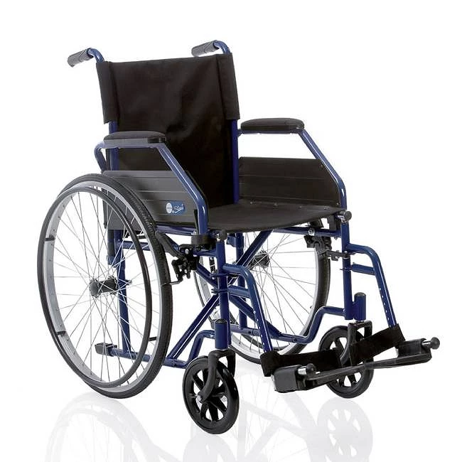 Silla de ruedas de acero plegable autopropulsable Start