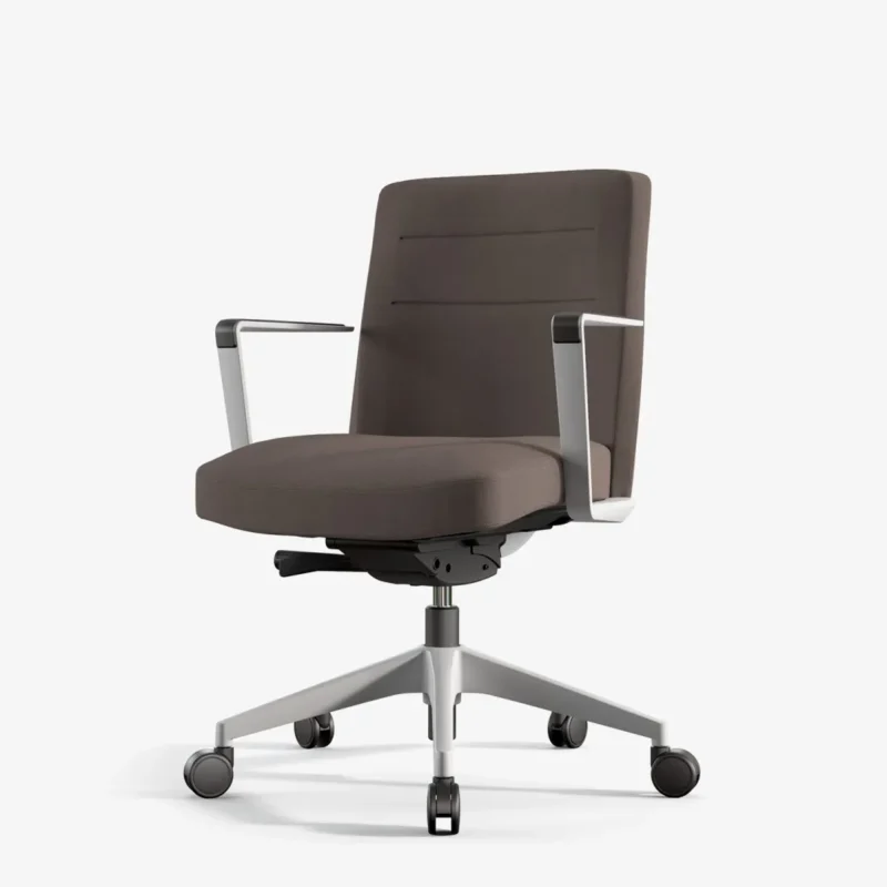 Sillón directivo Cron marrón